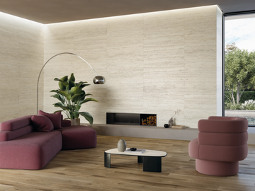 TREVI IVORY - Porcelain stoneware wall/floor tiles with stone effect by CERAMICHE KEOPE - view 2